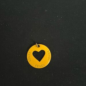 Authentic Fendi necklace charm